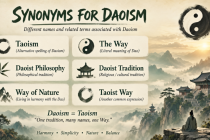 synonyms for daoism