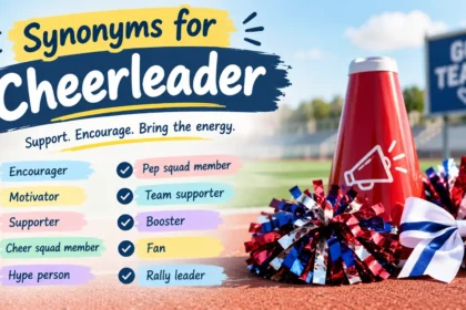 synonyms for cheerleader