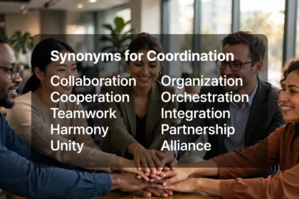 synonyms for coordination